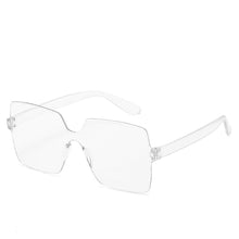 Load image into Gallery viewer, MUSELIFE Sunglasses Women And Men Ocean Color Lenses Rimless Glasses UV400  Support Purchasing