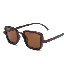 Load image into Gallery viewer, MUSELIFE Trending Wide Bridge Retro Rock Punk Sunglasses Classic Small Square Clear Red Sun Glasses UV400