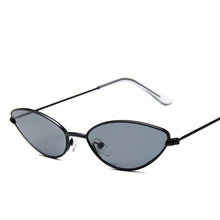 Load image into Gallery viewer, MUSELIFE Unisex Cat Eye Retro Shades Rectangle Sunglasses Men Metal Frame Eyewear Outdoor Clear Lens Sun Glasses For Women