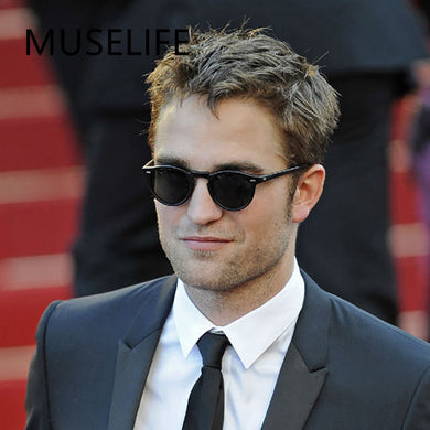 MUSELIFE Vintage Oval Sunglasses Men Brand Designer  Oculos De sol Male Rays Protection Mirrored Sun Glasses 2023