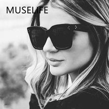 Load image into Gallery viewer, MUSELIFE Vintage Rectangle Women Men Sunglasses Brand Designer Small Sun Glasses Frame Female Lady Eyeglasses UV400