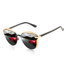 Load image into Gallery viewer, MUSELIFE Women Polarized Sunglasses  Cat Eye Ladies Vintage Brand Designer Female Sun Glasses Oculos Gafas