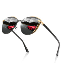 Load image into Gallery viewer, MUSELIFE Women Polarized Sunglasses  Cat Eye Ladies Vintage Brand Designer Female Sun Glasses Oculos Gafas