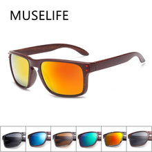 Load image into Gallery viewer, MUSELIFE Women&#39;s Glasses Natural  Wooden Sunglasses Men Sun Glasses Original Wood Oculos de sol
