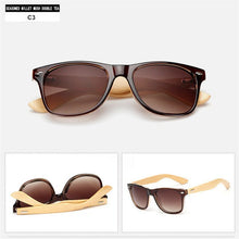 Load image into Gallery viewer, MUSELIFE Women&#39;s Glasses Natural Wooden Sunglasses Men Polarized Sun Glasses Original Wood Oculos De Sol