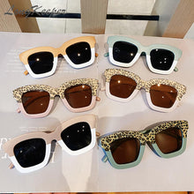 Load image into Gallery viewer, MUYE Retro Square Double Colors Kids Sunglasses Brand Designer Children Eyewear Boys Girls Baby Goggle Shades