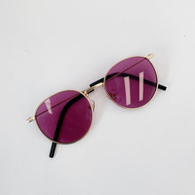 Load image into Gallery viewer, MUYE Kids Sunglasses Metal frame Vintage designer UV400 sunglasses  Summer Beach Round glasses