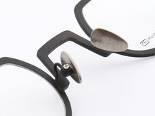 Load image into Gallery viewer, MUZZ Pure Titanium Frames Men&#39;s Optical Irregular Small full rim Eyeglasses Frame high myopia Prescription Clear Lens Glasse