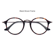 Load image into Gallery viewer, MUZZ  Vintage TR90 Prescription Myopia designer clear trendy eyeglasses eyewear frame Retro men glasses frames fashion