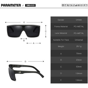 MYT_0151 DUBERY Men's Polarized Dragon Sunglasses Driving Sun Glasses Men Women Sport Fishing  Brand Designer Oculos