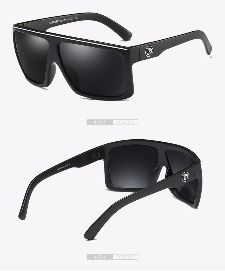 MYT_0151 DUBERY Men's Polarized Dragon Sunglasses Driving Sun Glasses Men Women Sport Fishing  Brand Designer Oculos