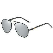 Load image into Gallery viewer, MYT_0261 Pilot Sunglasses Polarized Men Aviation Quality Oversized Spring Leg Alloy Men Sunglasses Brand Designer Male Sun Glass