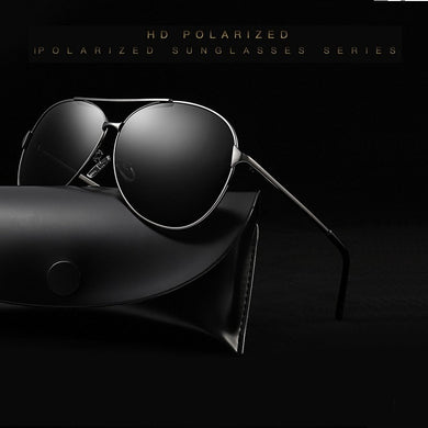 MYT_395 Brand Designer Aviation Polarized Sunglasses Men Retro Pilot Sun Glasses Male Metal Frame Eyewear Driving UV400