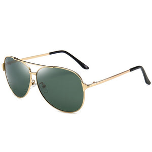 MYT_395 Brand Designer Aviation Polarized Sunglasses Men Retro Pilot Sun Glasses Male Metal Frame Eyewear Driving UV400