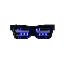 Load image into Gallery viewer, Magic Bluetooth LED Party Glasses DJ Light Up Shades Flashing Rave Wedding Party Eyewear Luminous Glowing Night Shows