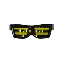 Load image into Gallery viewer, Magic Bluetooth LED Party Glasses DJ Light Up Shades Flashing Rave Wedding Party Eyewear Luminous Glowing Night Shows