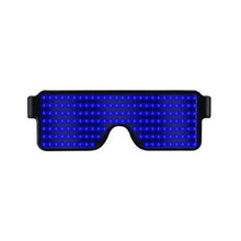 Load image into Gallery viewer, Magic Bluetooth LED Party Glasses DJ Light Up Shades Flashing Rave Wedding Party Eyewear Luminous Glowing Night Shows