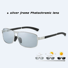 Load image into Gallery viewer, Magnesium aluminum Frame Photochromic Chameleon Sunglasses Men Polarized Sun Glasses All-weather Discoloration lunette de soleil