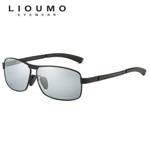 Load image into Gallery viewer, Magnesium aluminum Frame Photochromic Chameleon Sunglasses Men Polarized Sun Glasses All-weather Discoloration lunette de soleil