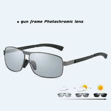 Load image into Gallery viewer, Magnesium aluminum Frame Photochromic Chameleon Sunglasses Men Polarized Sun Glasses All-weather Discoloration lunette de soleil