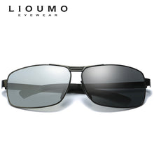 Load image into Gallery viewer, Magnesium aluminum Frame Photochromic Chameleon Sunglasses Men Polarized Sun Glasses All-weather Discoloration lunette de soleil