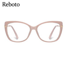 Load image into Gallery viewer, Magnet Clip on Sunglasses Transparent Glasses Woman 2023  Brand Anti Blue Light Glasses Frame Sunglasses UV400