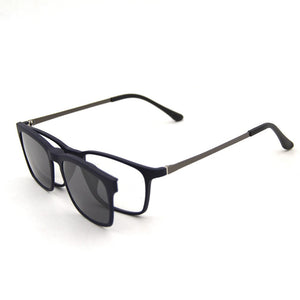 Magnet Eyeglasses Full Rim Optical Frame Prescription Spectacle Vintage Men Myopia Eye Glasses Sunglasses Anti Glare/UV 830202