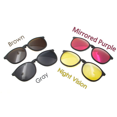 Magnetic Sunglasses Clip-On For Model 5515