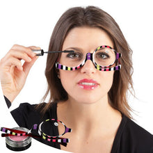 Carica l'immagine nel visualizzatore di Gallery, Lenti d'ingrandimento Trucco rotante Occhiali da lettura Occhiali pieghevoli Cosmetici Generale +1.0 +1.5 +2.0+2.5+3.0+3.5+4.0 очки 