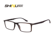 Load image into Gallery viewer, Male Spectacle Frame Men Square Lightweight TR90 Eyewear Frame Prescription Myopia Eyeglasses Optical Glasses Frame IP88008