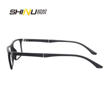 Load image into Gallery viewer, Male Spectacle Frame Men Square Lightweight TR90 Eyewear Frame Prescription Myopia Eyeglasses Optical Glasses Frame IP88008