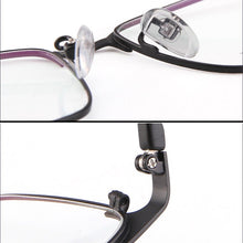Load image into Gallery viewer, Male Titanium Alloy Business Glasses Frames, TR90 Temple Semi Frame Men&#39;s Hyperopia Presbyopia Optical Glasses Frame F105