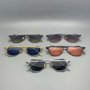 Male Titanium Japan Sunglasses for Men Sunwear 2023