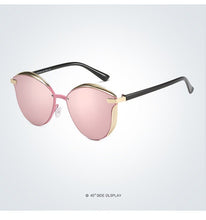 Load image into Gallery viewer, Male big black sunglasses Designer Mirror Pink Square Shades Men Summer Driving Glasses UV400 Women&#39;s Eyewear