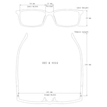 Load image into Gallery viewer, Man Women Big Square Lightweight Full Kim  TR90 Eyeglasses For Prescription Progressive Myopia Reading lenses