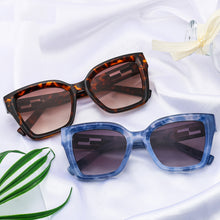 Load image into Gallery viewer, Marble Printting Square Black Gradient Sunglasses For Women  Brand Uv400 Sun Glasses Female Sunglasses