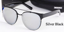 Load image into Gallery viewer, Maricr Minus Reflection Effects Black Lens Unisex Sunglasses Women Steampunk Designer Small Face Sun Glasses Men Round Mirror