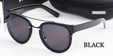 Load image into Gallery viewer, Maricr Minus Reflection Effects Black Lens Unisex Sunglasses Women Steampunk Designer Small Face Sun Glasses Men Round Mirror
