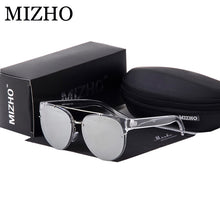 Load image into Gallery viewer, Maricr Minus Reflection Effects Black Lens Unisex Sunglasses Women Steampunk Designer Small Face Sun Glasses Men Round Mirror