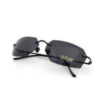 Carica l'immagine nel visualizzatore di Gallery, Matrix Morpheus Occhiali da sole da uomo polarizzati guida Chameleon Occhiali maschili occhiali da sole senza montatura visione notturna diurna UV400 oculos de sol 