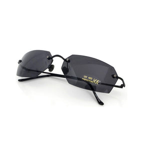 Matrix Morpheus Sunglasses Men Polarized Driving Chameleon Glasses Male Rimless Sun Glasses Day Night Vision UV400 oculos de sol