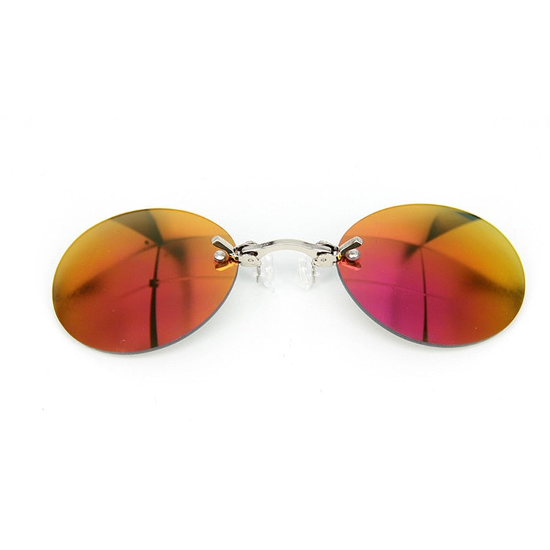 Matrix Morpheus Sunglasses Women Men Nose Sun Glasses Shades