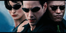 Load image into Gallery viewer, Matrix NEO Morpheus Polarized Sunglasses Movie sunglasses men 13.9 g Ultralight Rimless Classic Oval glasses Oculos Gafas De Sol