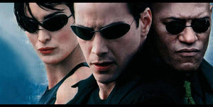 Matrix NEO Morpheus Polarized Sunglasses Movie sunglasses men 13.9 g Ultralight Rimless Classic Oval glasses Oculos Gafas De Sol