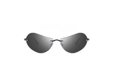 Load image into Gallery viewer, Matrix NEO Morpheus Polarized Sunglasses Movie sunglasses men 13.9 g Ultralight Rimless Classic Oval glasses Oculos Gafas De Sol