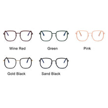 Load image into Gallery viewer, Matte Pink Anti Blue Light Ray Computer Glasses 2022 Trendy  Brand Designer Optical Spectacle Eyeglasses Square Frame