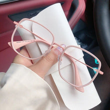 Load image into Gallery viewer, Matte Pink Anti Blue Light Ray Computer Glasses 2022 Trendy  Brand Designer Optical Spectacle Eyeglasses Square Frame