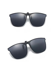 Load image into Gallery viewer, May Flower Polarized Clip On Sunglasses Clip For Frame Glasses Men Photochromic Car Driver Goggles Anti Glare Vintage Glasses