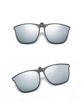 Load image into Gallery viewer, May Flower Polarized Clip On Sunglasses Clip For Frame Glasses Men Photochromic Car Driver Goggles Anti Glare Vintage Glasses