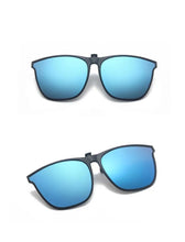 Load image into Gallery viewer, May Flower Polarized Clip On Sunglasses Clip For Frame Glasses Men Photochromic Car Driver Goggles Anti Glare Vintage Glasses